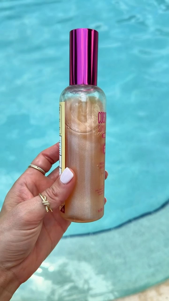 I am LOVING this new SPF 50 body highlighter serum for the beach and pool! It makes your skin GLOW! And keeps it hydrated too! Vacation essentials. Beach vacation. Beach day must-haves.

#LTKBeauty #LTKSwim #LTKselfcare
