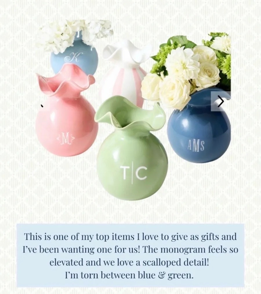 I have had my eye on this vase for so long! They make such great gifts

#LTKmomlife #LTKHome