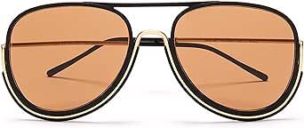 Amazon.com: Wires Glasses, MacCready, Gold & Black & Brown | Amazon (US)
