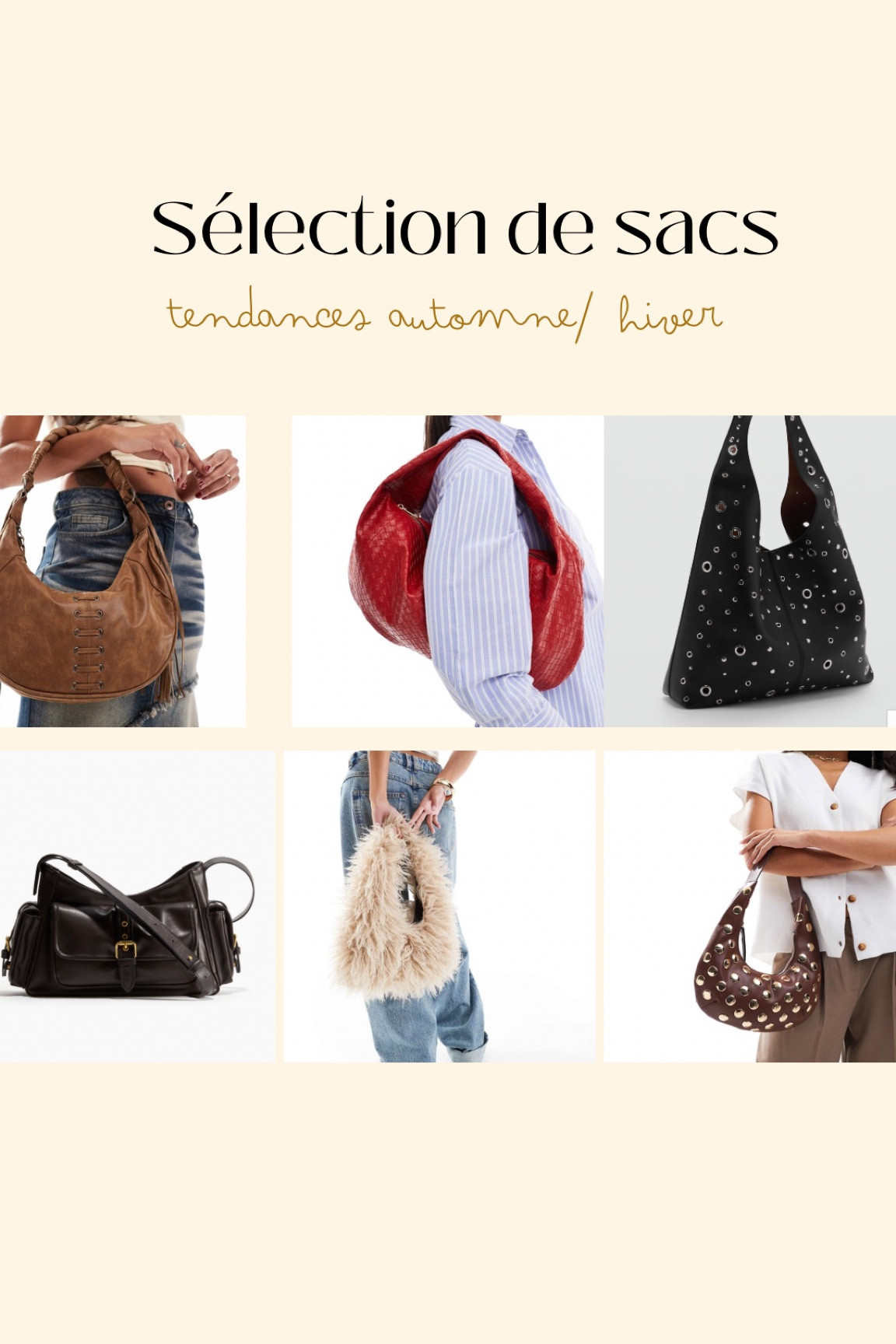Sélection de sacs tendances automne - hiver 🌟 

#LTKbag #LTKautumn #LTKwinter