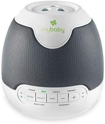 MyBaby, SoundSpa Lullaby - Sounds & Projection, Plays 6 Sounds & Lullabies, Image Projector Featu... | Amazon (US)