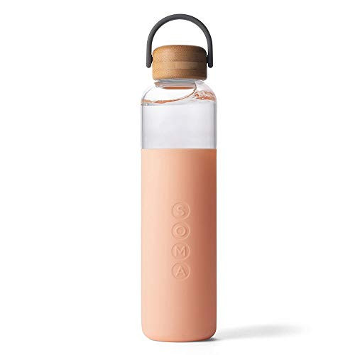SOMA 25 oz. Glass Water Bottle - Blush | Amazon (US)