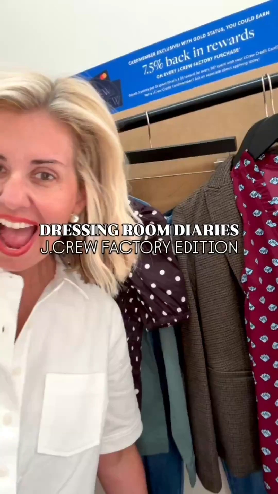 Dressing Room Diaries…J.Crew Factory Edition!

Sizing:
Sweaters - 4 
Collared Dress - 2 
Midi Dress - 0
Pants & Jeans - 26P
Blazer - 2 
Green Jacket - small
Plaid Jacket - xs

#LTKdayinmylife #LTKmomlife #LTKOver40