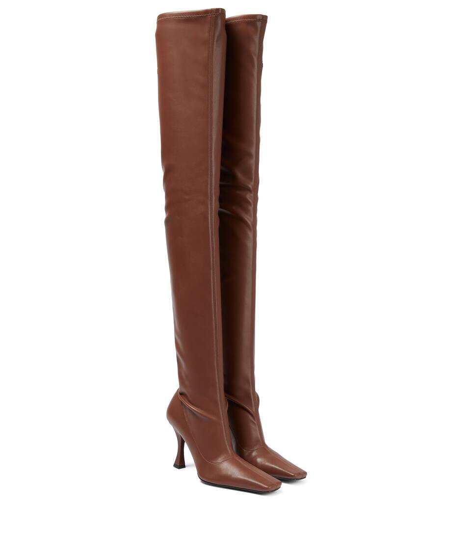 Ruched over-the-knee boots | Mytheresa (US/CA)