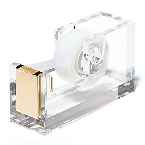 OfficeGoods Acrylic Tape Dispenser - Beautiful Modern Accessory for The Stylish Desk at Home, The Of | Amazon (US)