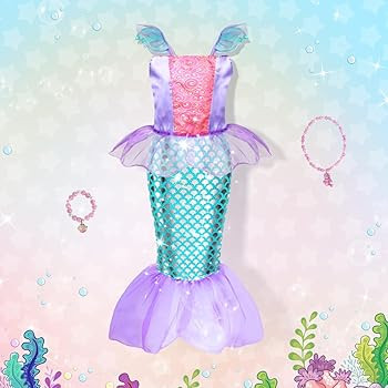 Meland Princess Dress Up - Princess Dress for Girls with Princess Toys, Christmas Birthday Gift f... | Amazon (US)