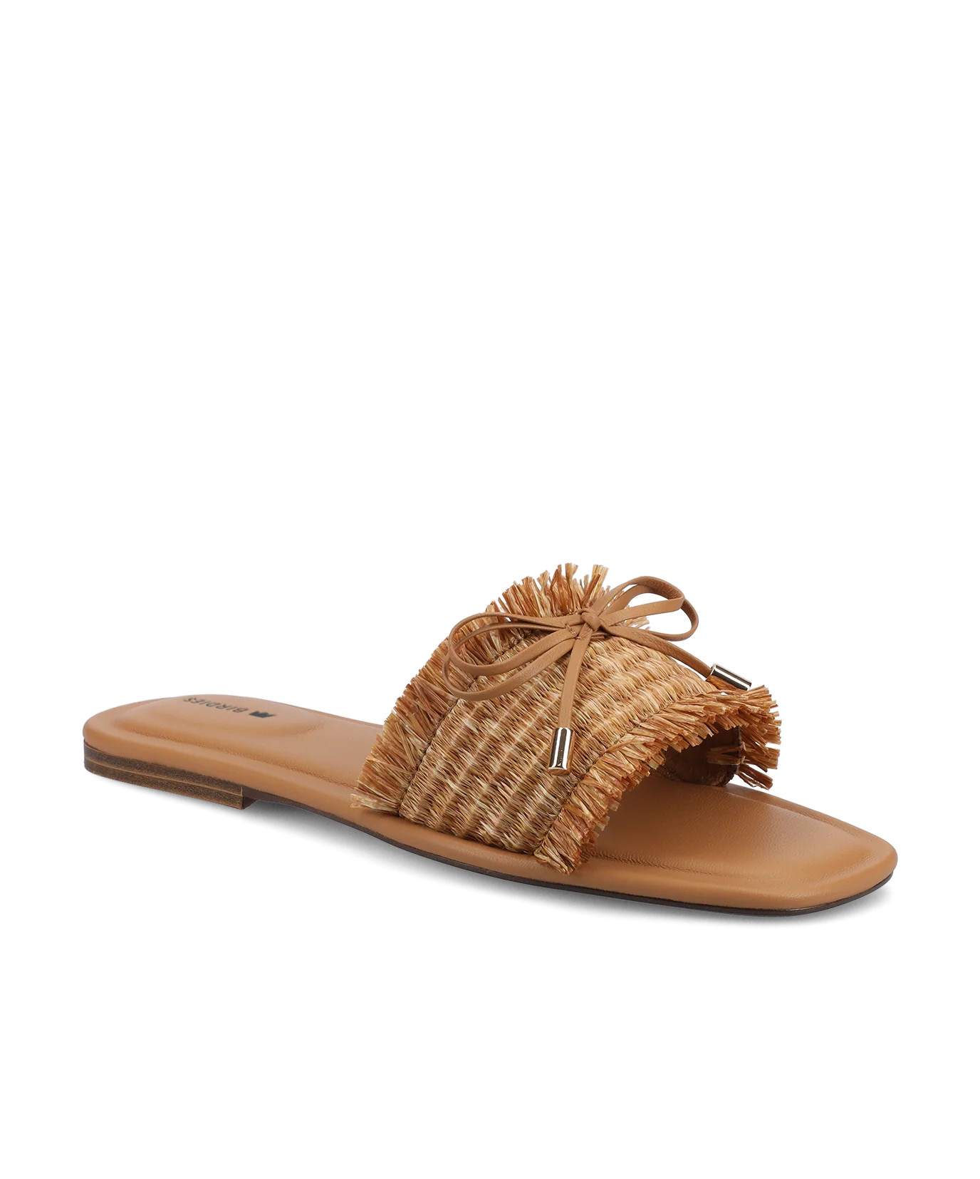The Kiwi Bow - Tan Raffia | Birdies