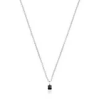 Necklace in Silver with Onyx 0,4cm. TOUS Mini Onix | TOUS USA