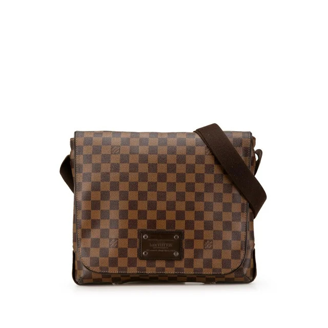 Pre-Owned Authenticated Louis Vuitton Crossbody Bag Damier Canvas Brown Unisex (Good) | Walmart (US)