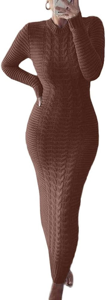chouyatou Sweater Dress | Amazon (US)