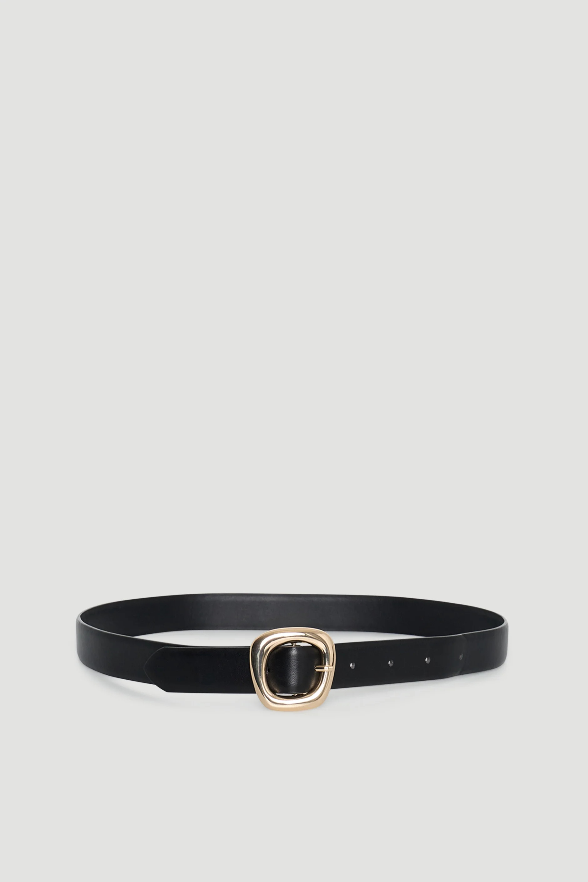 Veronica Square Buckle Belt - Black | DECJUBA