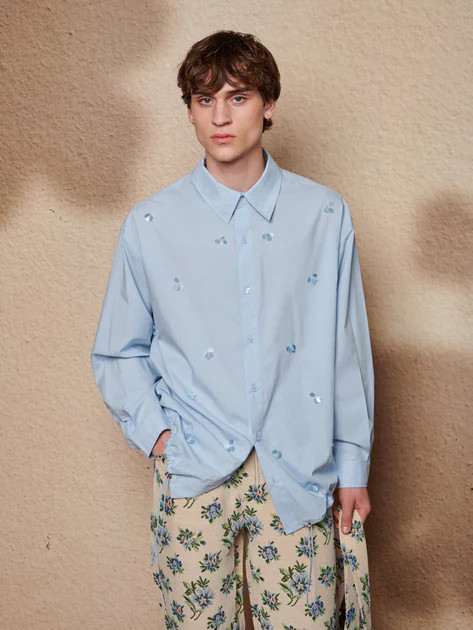 Ellis Embellished Drawstring Shirt | Sister Jane (UK)