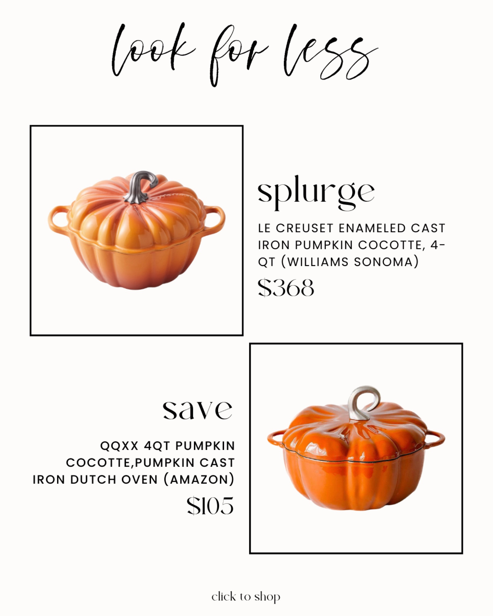 How stinking CUTE is this pumpkin Dutch oven? 🎃 Splurge or save on this Thanksgiving cookware 🦃

#LTKHoliday #LTKSeasonal #LTKhome