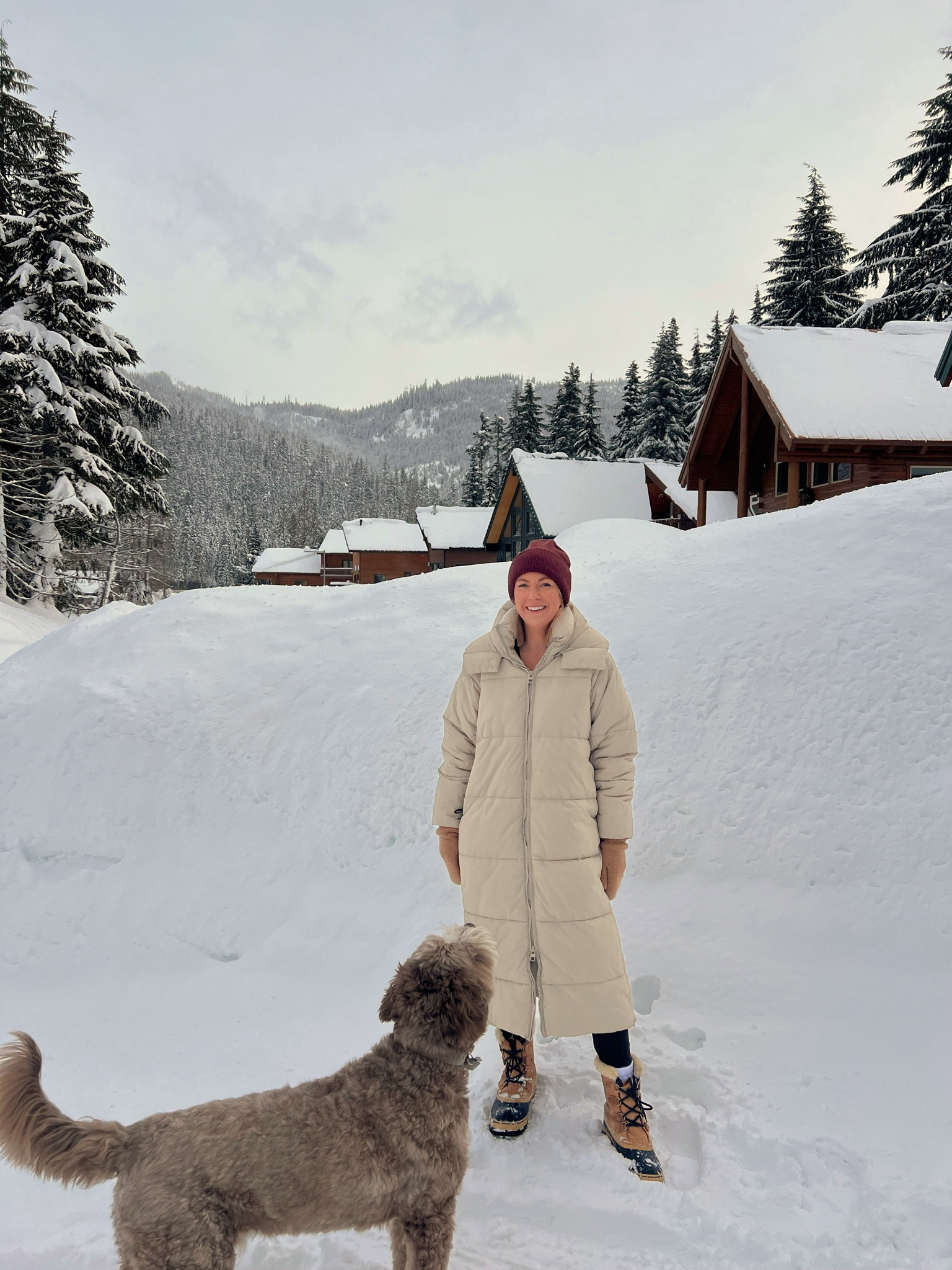 the coziest winter coat from Zara (linked similar styles that are on sale!), Aritzia beanie, and Sorel boots

#LTKSeasonal #LTKstyletip