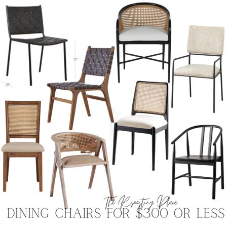 Check out my favorite dining chair finds for $300 or less per chair!

#LTKhome