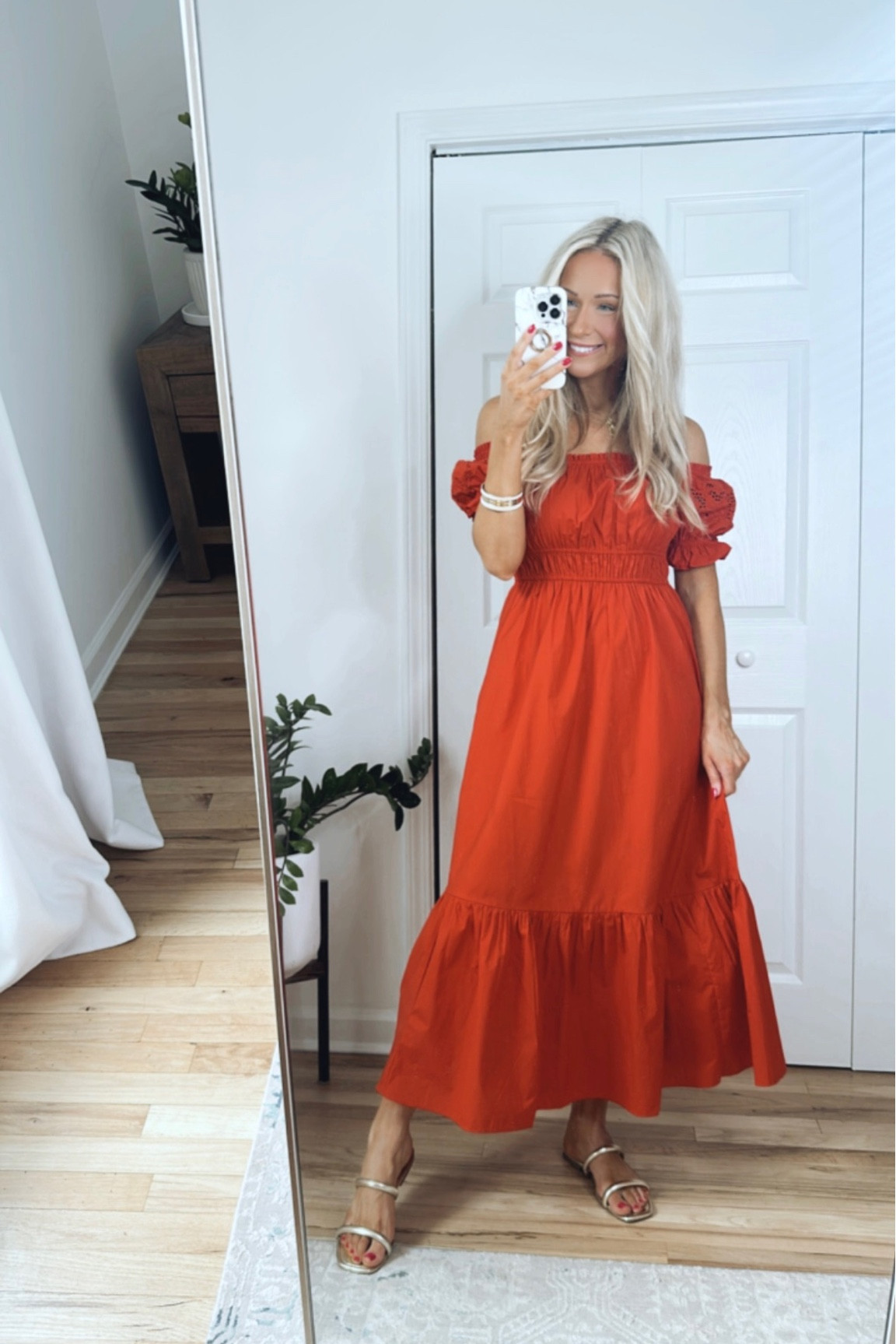 denim tie dress Dark Wash Tie-Belt Midi Farm Rio Delicate Floral Size:Size 4 swim-apres-women