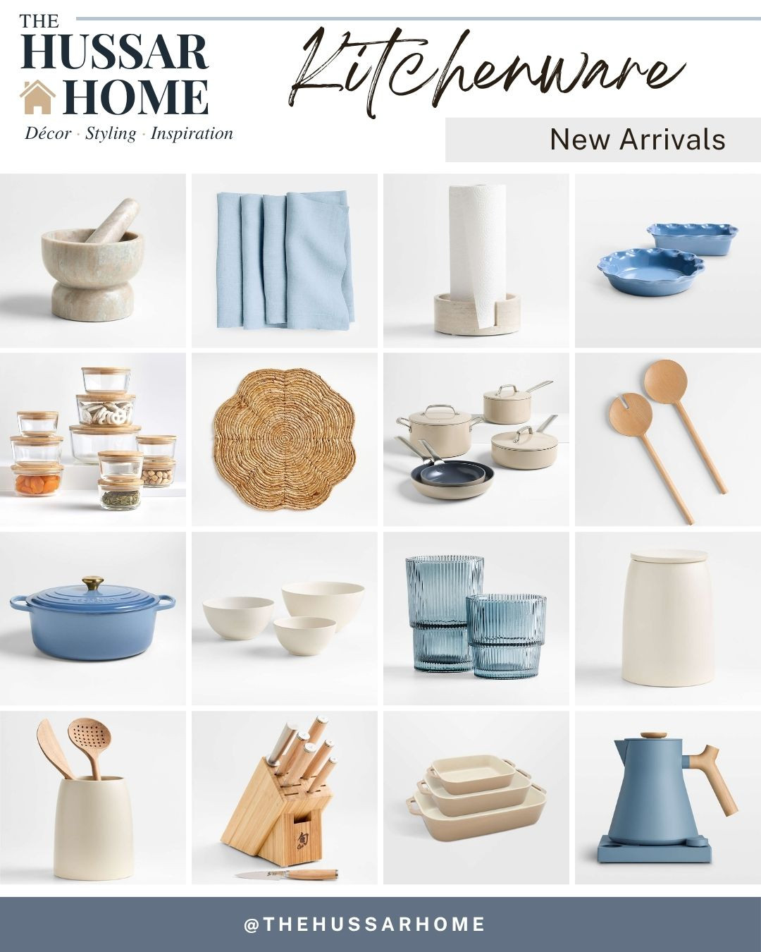 ✨Fresh kitchen finds just dropped! From pretty prep tools to display-worthy cookware, these new arrivals are functional, stylish, and made to last. Whether you're cooking, hosting, or just love a well-styled kitchen, these pieces bring effortless charm to the heart of your home.

Tap to shop my curated picks for an elevated, easy kitchen refresh! 🫶🏼
#TheHussarHome #ltkhome #kitchenstyling #neutralhome #kitcheninspo #kitchendecor #newarrivals 

 #LTKHome #LTKSaleAlert #LTKParties