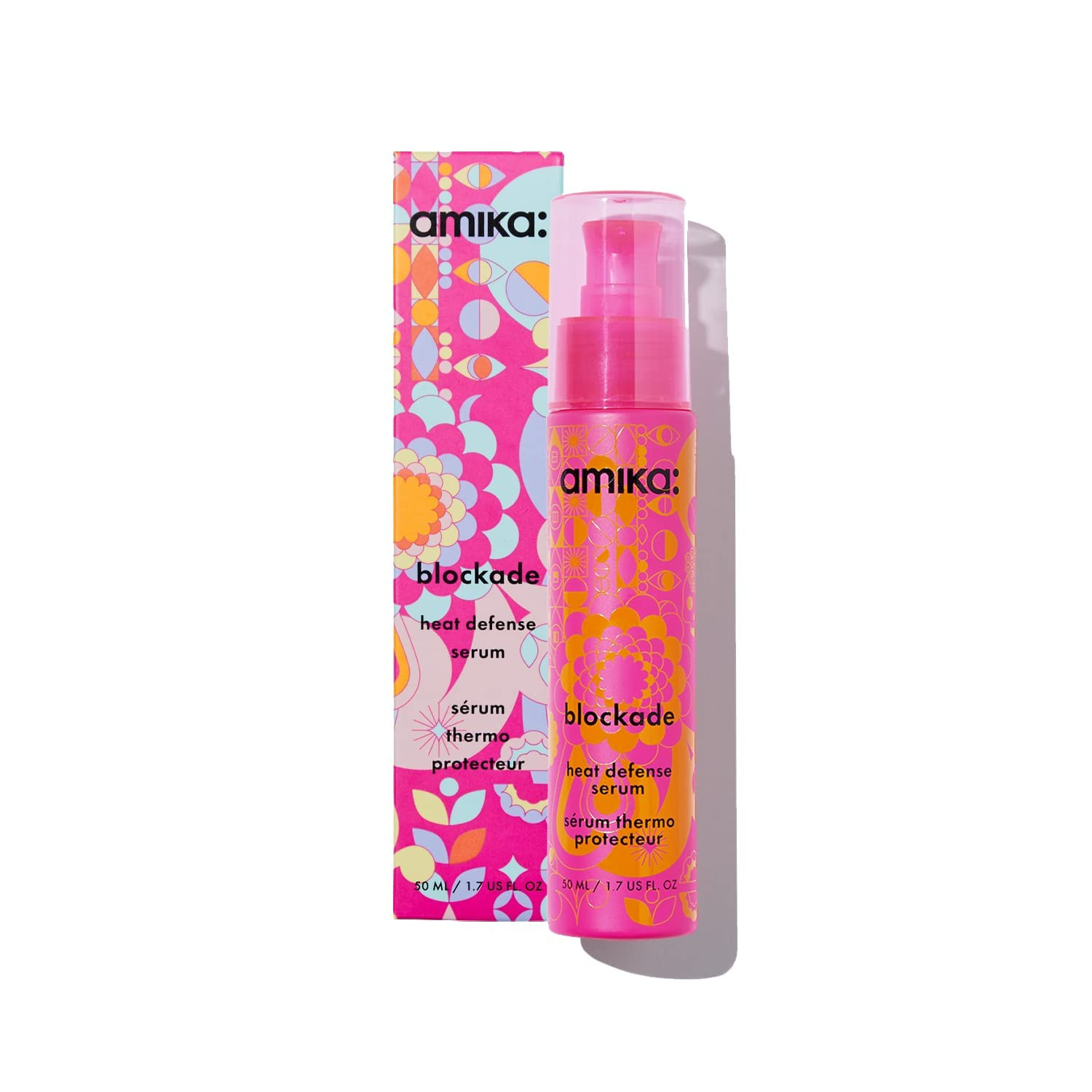 blockade heat defense serum | amika , 1.69 Fl Oz (Pack of 1) | Amazon (US)