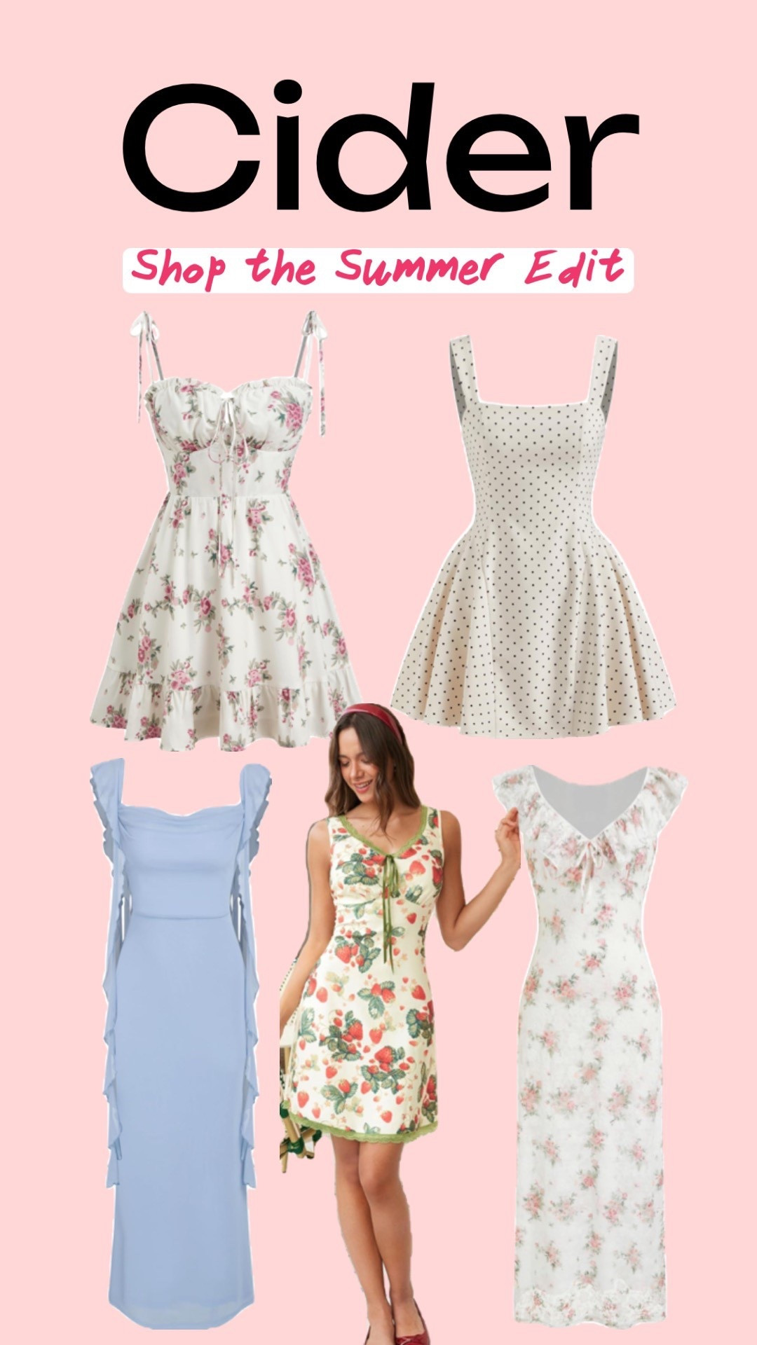 CIDER on Amazon has THE cutest Summer selection of dresses for all occasions. You won’t have to look anywhere else 😊💕

#LTKPetite #LTKMidsize #LTKSeasonal