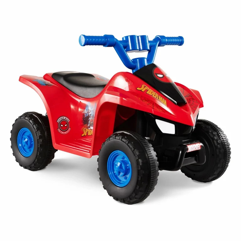 6V Spiderman ATV, Battery Powered Ride on, by Hyper Toy Company | Walmart (US)