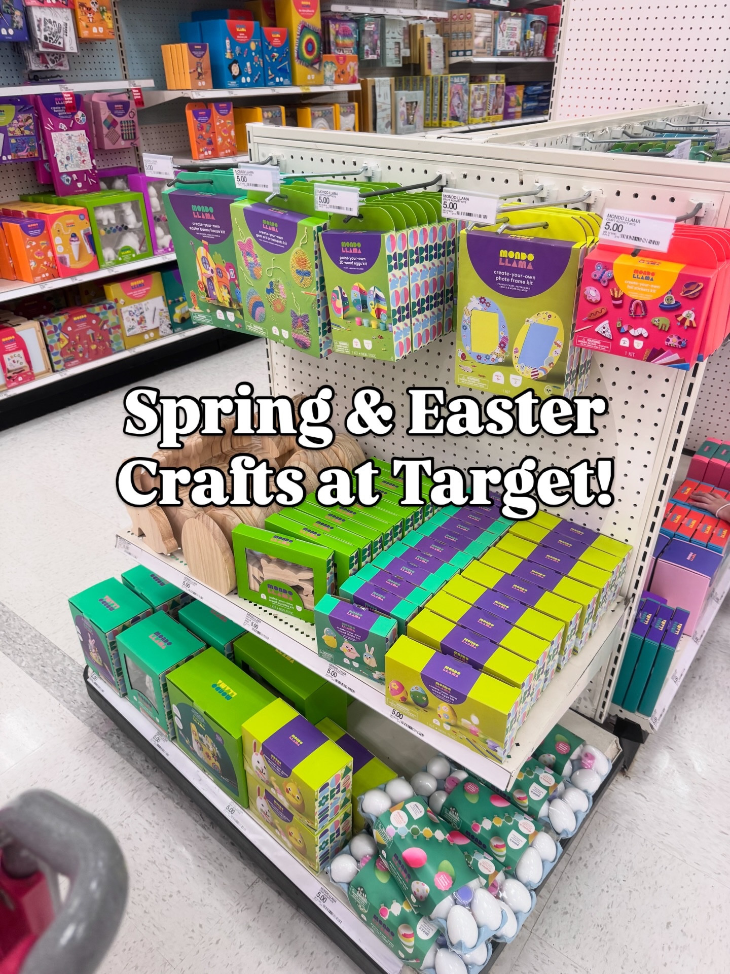 Spring and Easter crafts for kids starting at $5 at Target! Follow + comment “SHOP” for a link! (make sure you’re following to receive it) ✨ & if you love Holiday finds and gift ideas, follow along for more! 

#Targetcreator #targetfinds #clubtarget #targetstyle