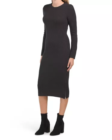 Long Sleeve Contrast Rib Sweater … curated on LTK