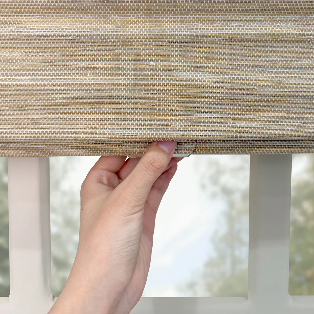 Nomi Woven Bamboo Blinds & Shades | Hemp Grass | NeutralCurtains