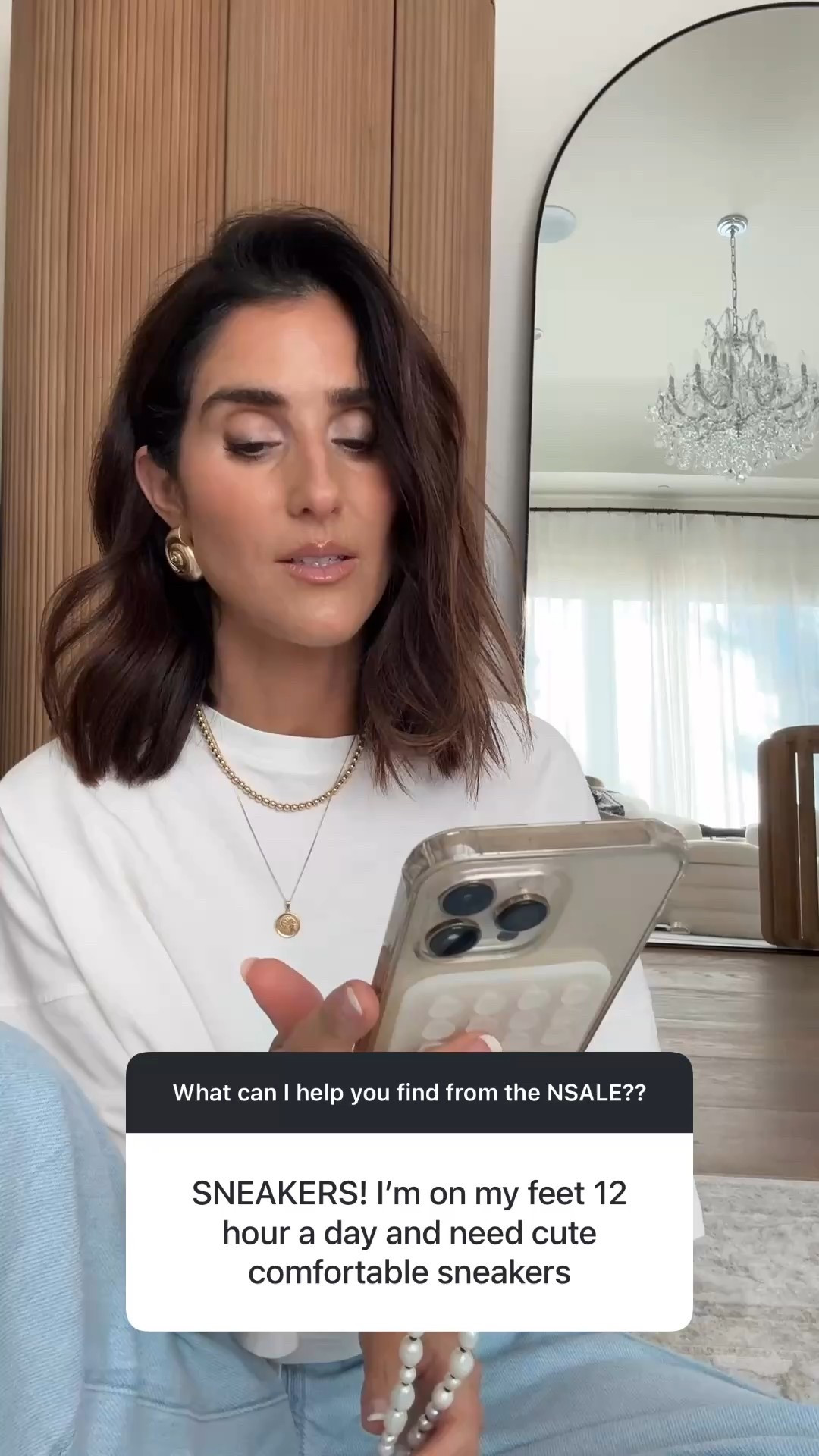 Again… these sneakers are so comfortable, chic and go well with so many outfits! I’m surprised they’re still in stock🙌🏼They run true to size #stylinbyaylin #aylin #nsale 

#LTKStyleTip #LTKFindsUnder100