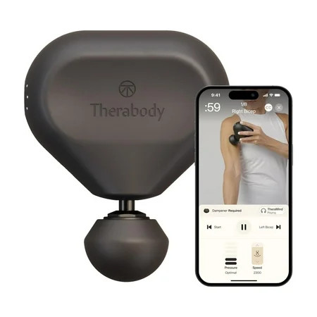 Therabody Theragun Mini (3rd Generation) – Ultra-Portable Massage Gun and Travel Essential for Fast, Effective Pain and Tension Relief Anywhere, Black | Walmart (US)