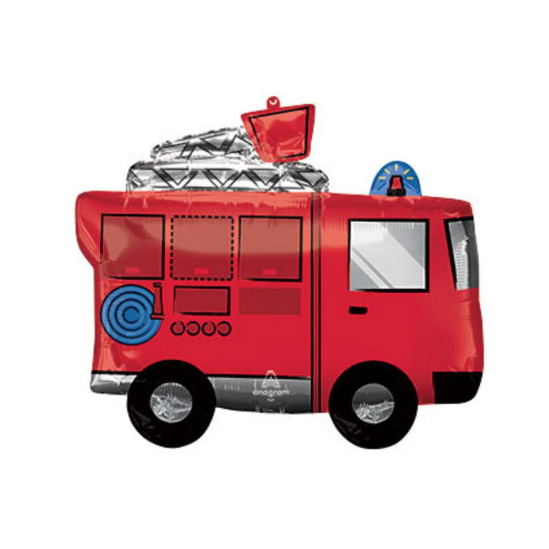 Fire Truck Balloon | Ellie and Piper