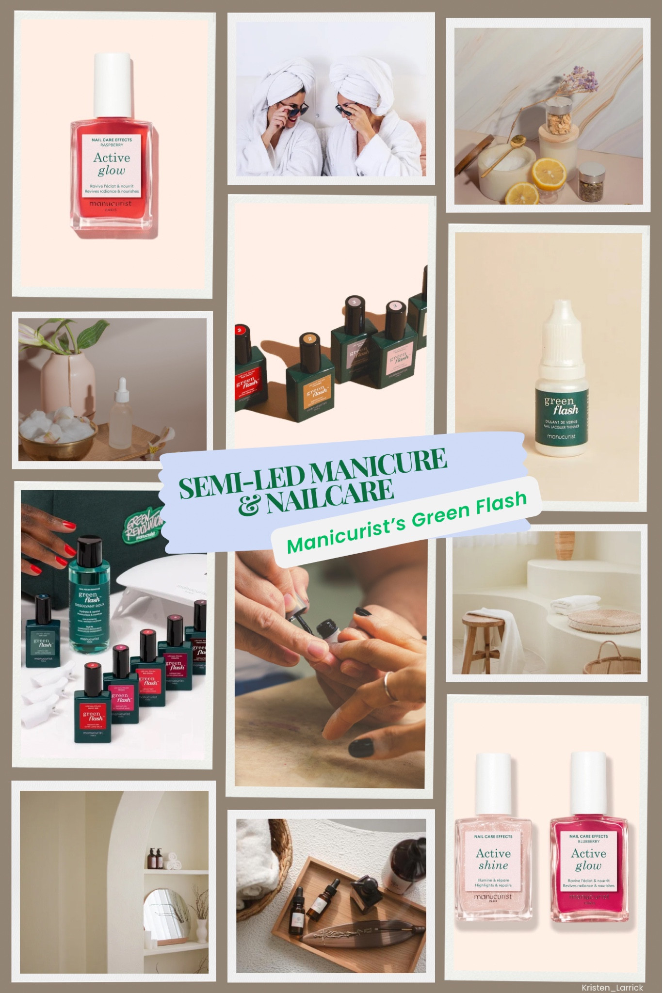 Manicurist’s GreenFlash and nail care - Their semi-LED polish lasts up to 10 days and removes within minutes 💅🏼💖 

I have had the Super Starter Kit for several months and love it! I can’t go back to regular polish 💖😍 

#LTKTravel #LTKWedding #LTKBeauty