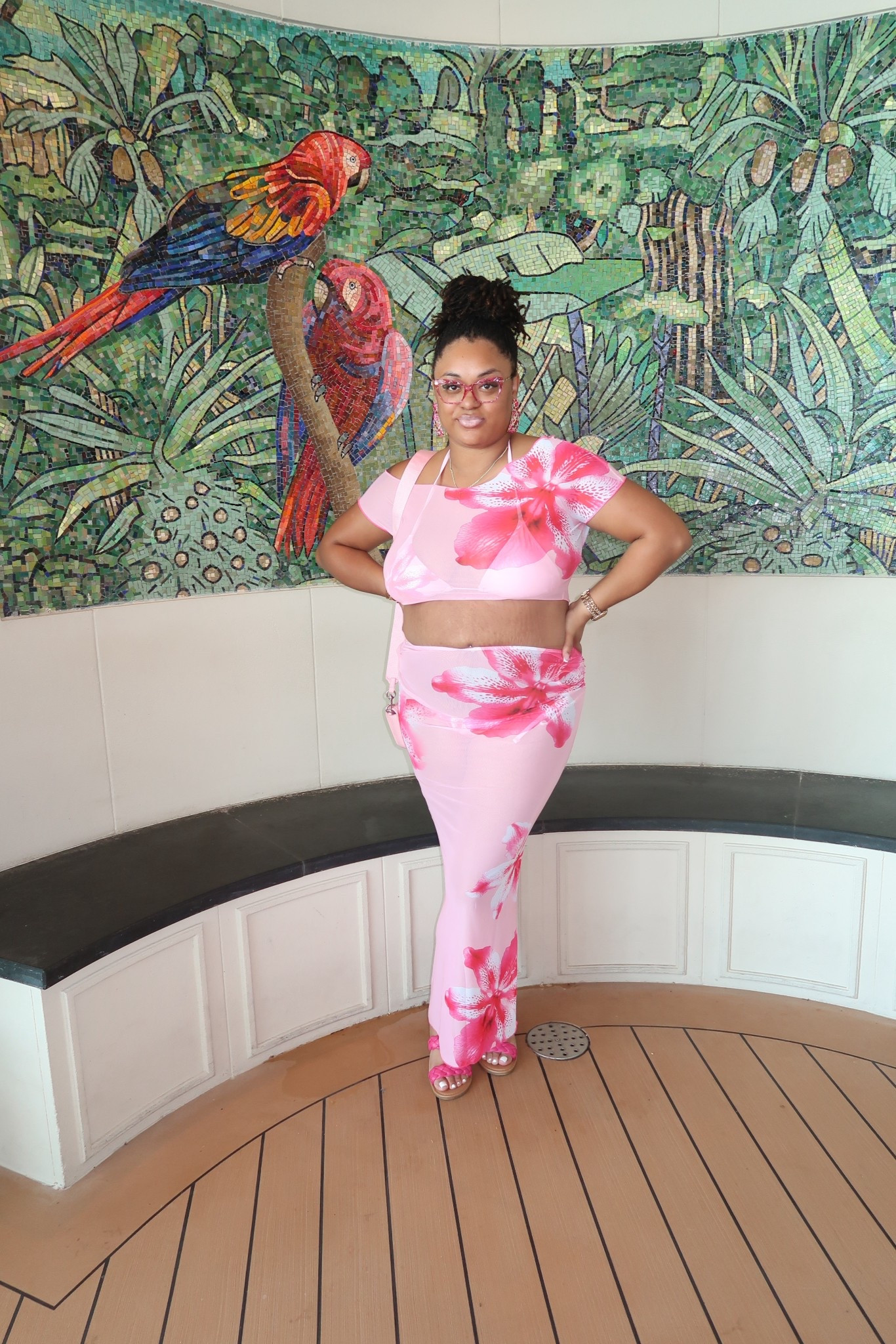 Cute pink floral bathing suit and cover up

#LTKgrwm #LTKootd #LTKTravel