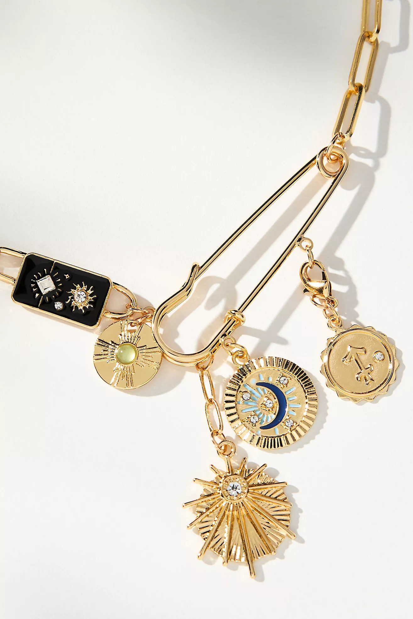 Lulla Pin Charm Necklace | Anthropologie (US)