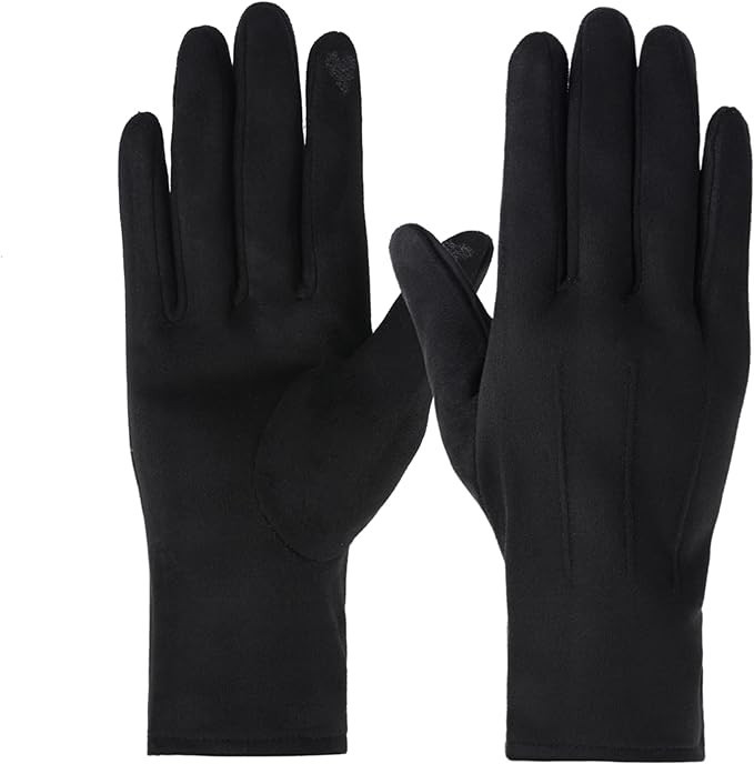 Women's Gloves Winter Touch Screen Texting Comfortable and Warm Double-Sided Velvet Lining Thicke... | Amazon (US)