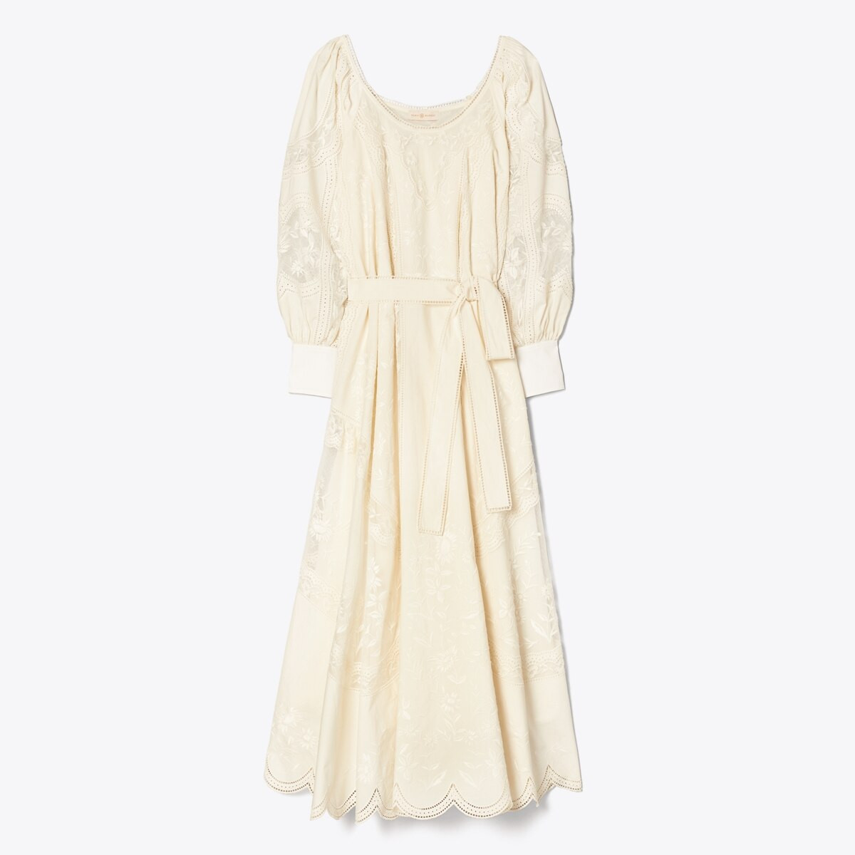 Besticktes Popelinekleid: Damen Kleidung | Kleider | Tory Burch DE | Tory Burch (DE)