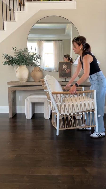 Serena and Lily Outdoor patio chairs for less? Love the Walmart version for an affordable outdoor patio furniture swap! The perfect addition to your deck, patio or porch. Coastal modern home decor on a budget. 4/20

#LTKhome #LTKstyletip #LTKVideo