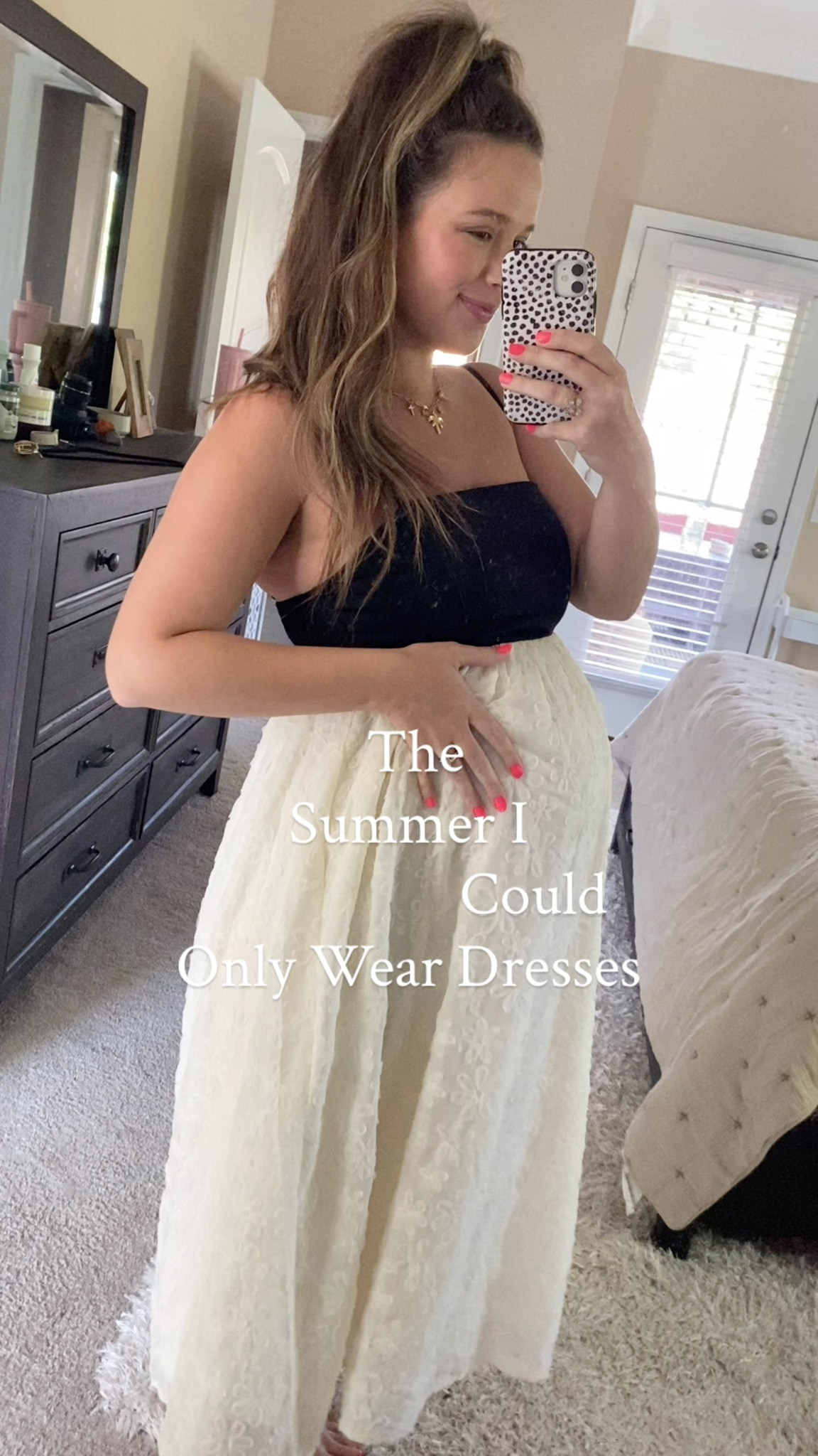 The only drama this belly has is the fact it won’t fit in any jeans 🥲
IYKYK ✨🤭
I may have had to wear only dresses all summer long but hey at least they are cute 🥰

#LTKFindsUnder50 #LTKBump