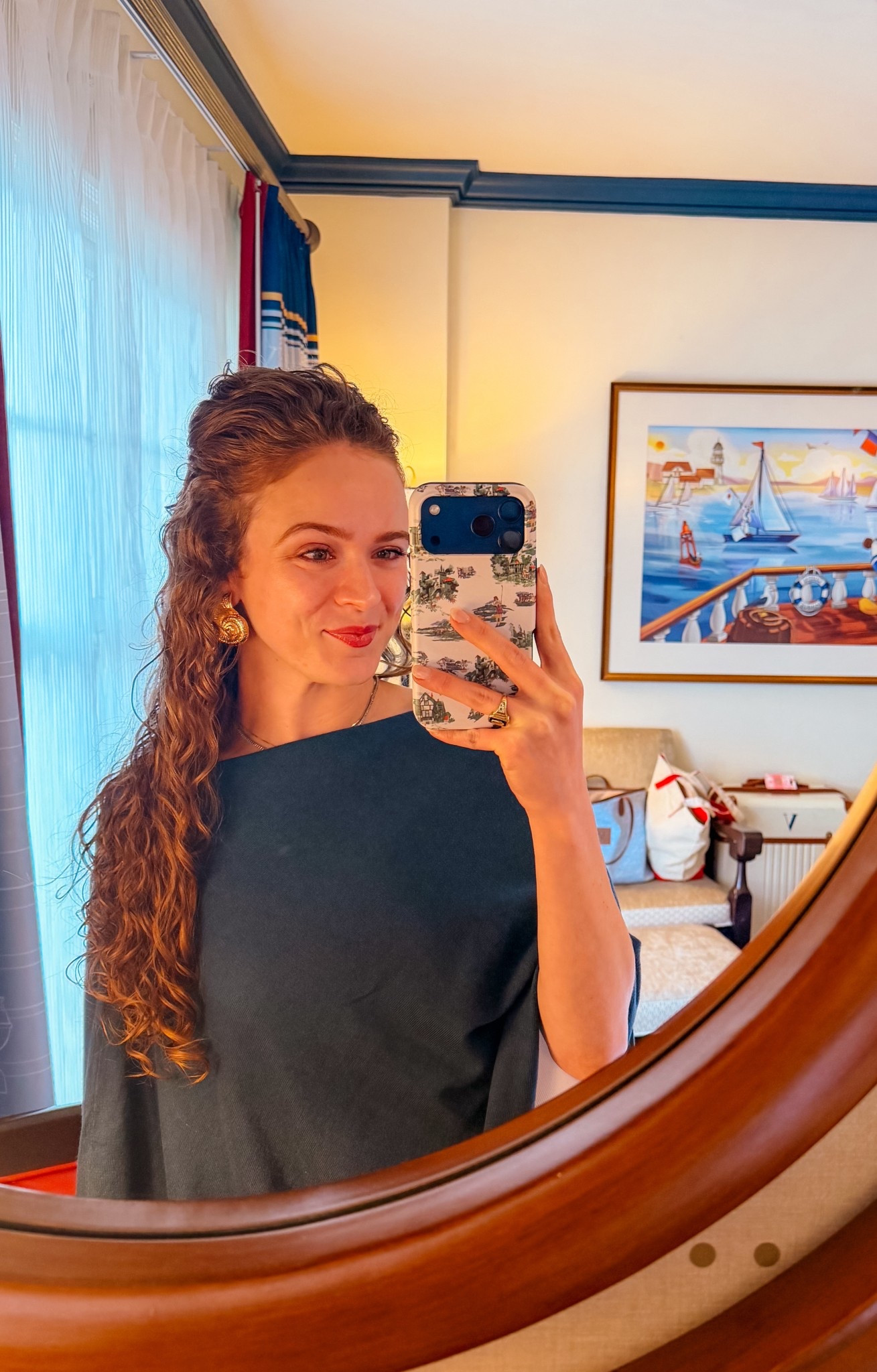 & a moment for these earrings!!! 🐚 I am loving a statement earring right now, and these are perfect for a spring/summer vacation!! 

#LTKootd