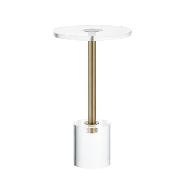 Acrylic Martini End Table | Wayfair Professional