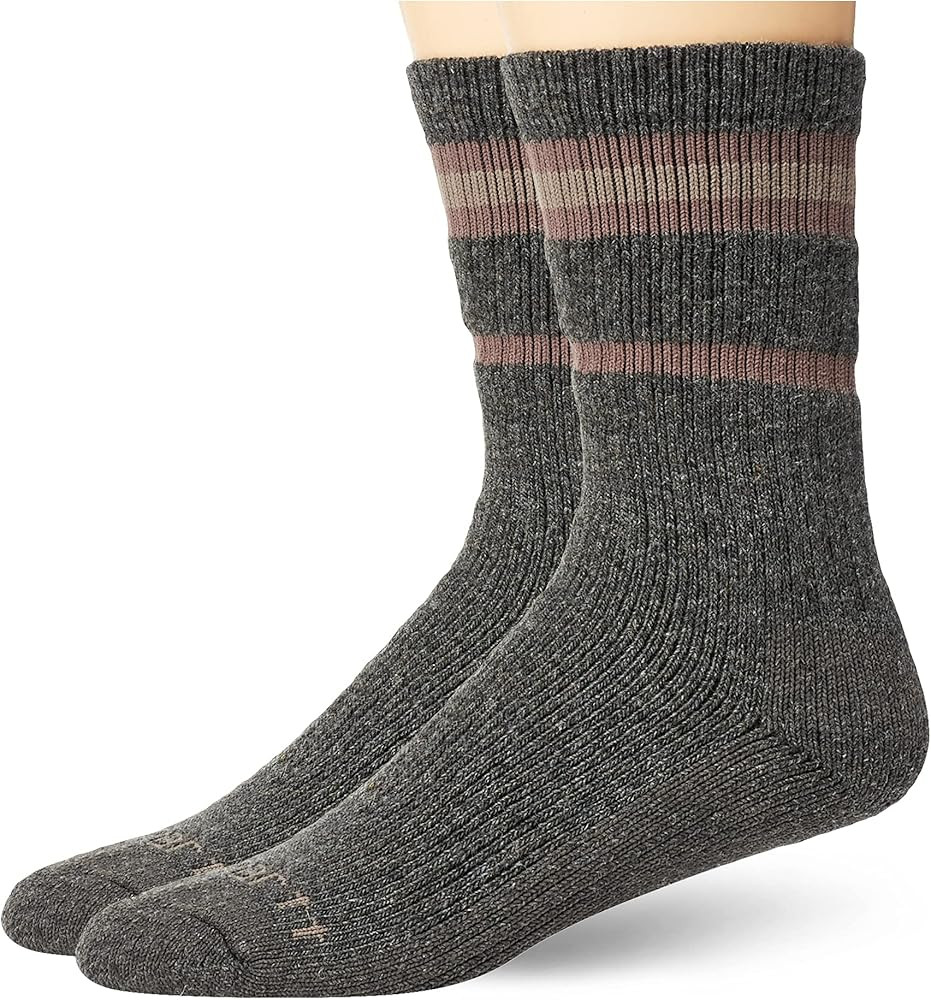 Carhartt womens Heavyweight Synthetic-wool Blend Crew Sock 2 Pack | Amazon (US)