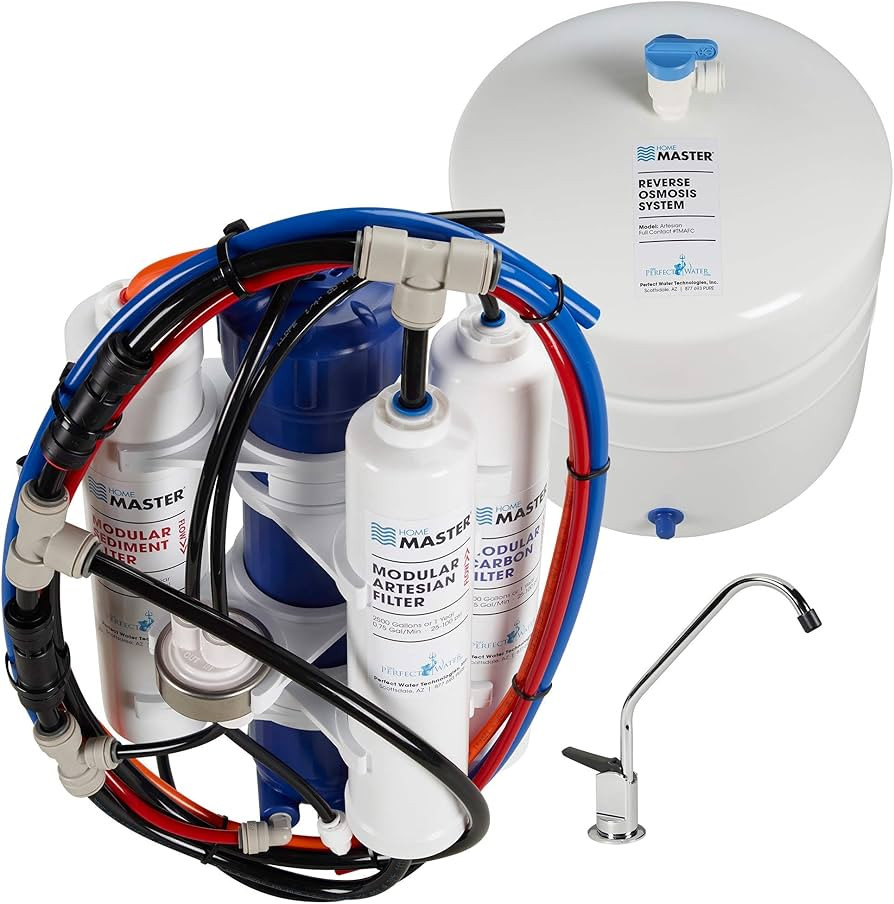 Home Master TMAFC Artesian Full Contact Reverse Osmosis System, 7-stages, Patented 2-Pass Alkalin... | Amazon (US)