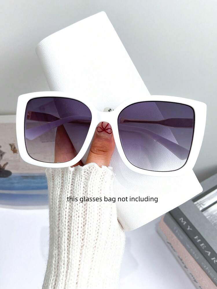 White Oversized Sunglasses  | SHEIN
