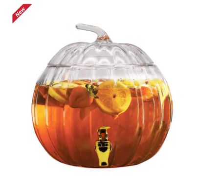 Bargain Glass Pumpkin Dispenser is on sale now! #pumpkin #fall #halloween #deckthetable 


#LTKSale #LTKSeasonal #LTKhome