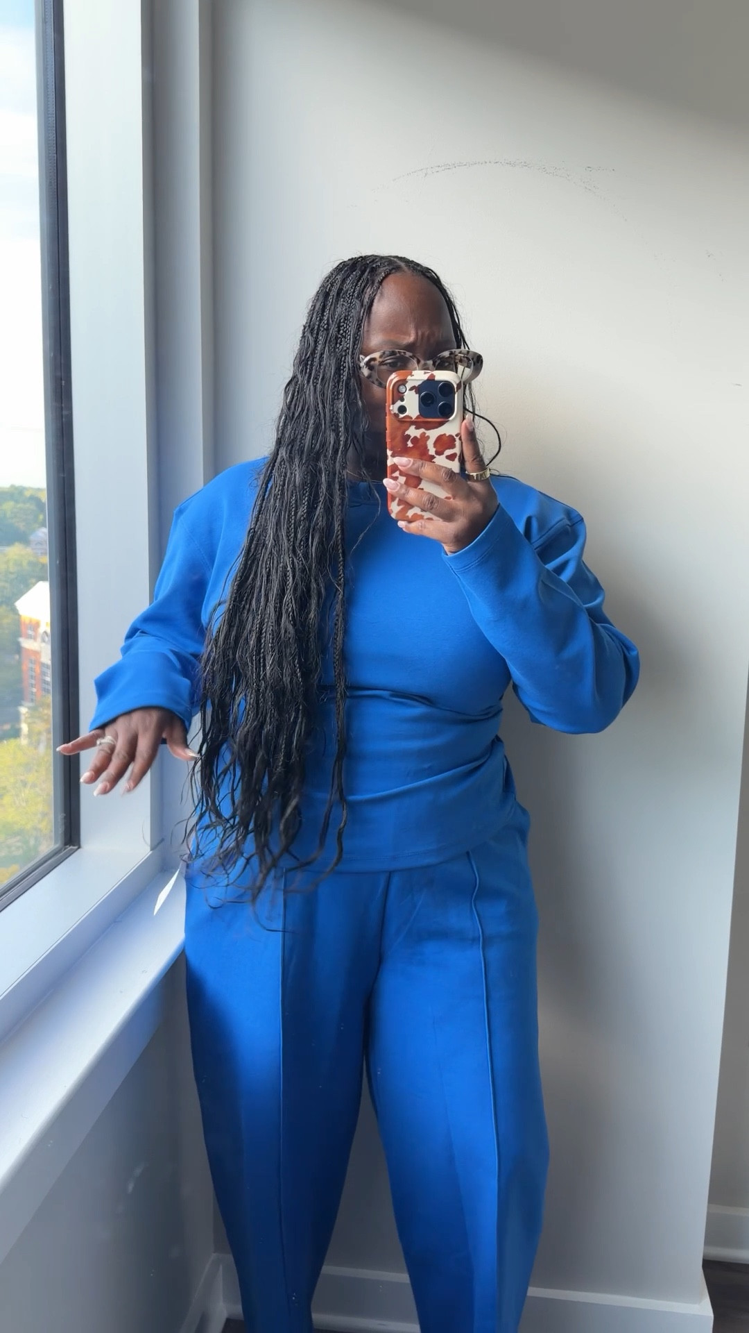 Sets all fall! 💙 

Top M
bottom M (likely sending back for a small)

#LTKStyleTip #LTKMidsize #LTKFindsUnder50