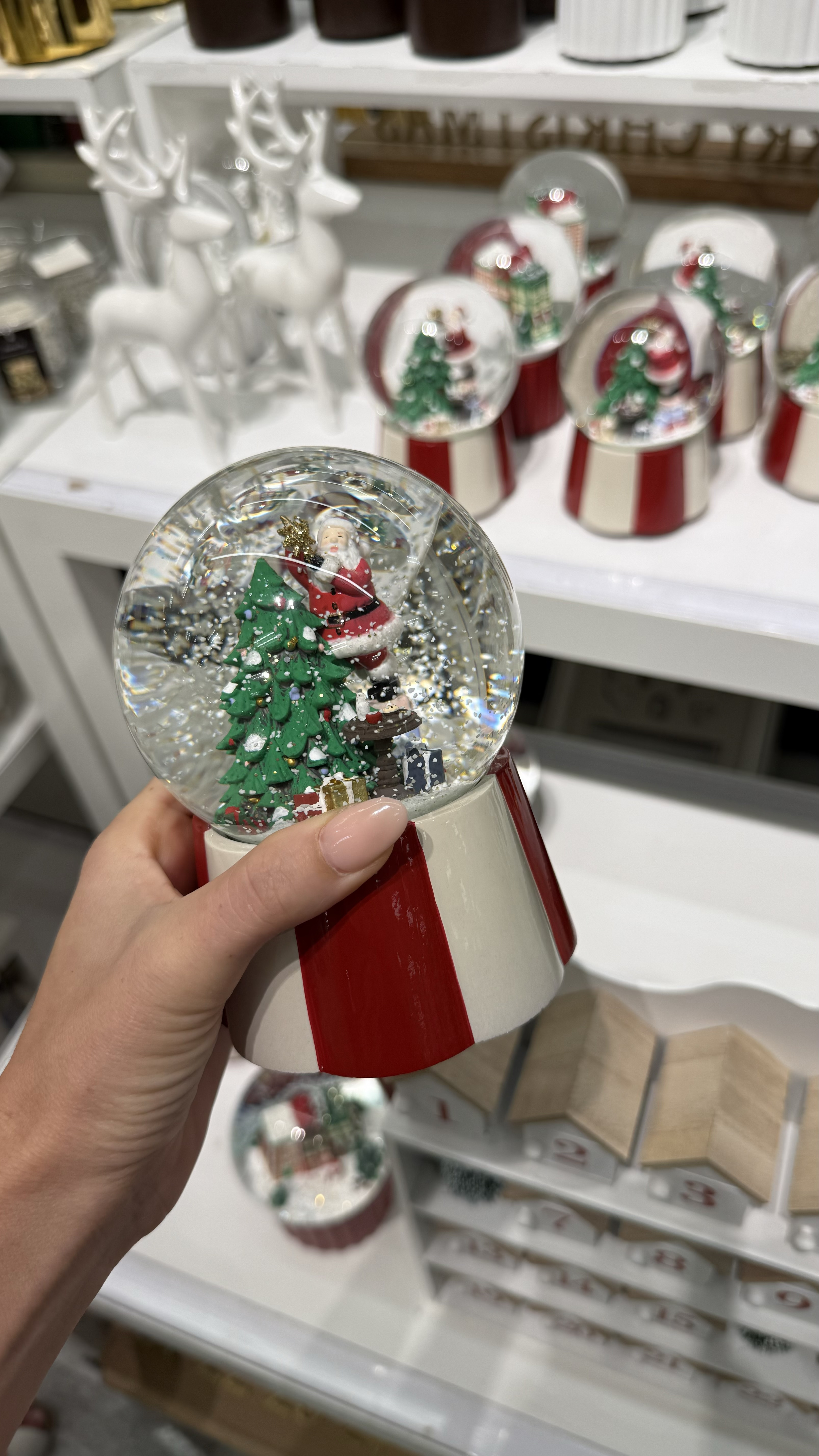 Snow globes, Christmas tree, Santa, Christmas decor 🎄🫶🏼🤍 #christmasdecor #homedecor #snowglobe #santa #santasnowglobe #targetchristmas #magnoliachristmas #homedecor #christmashomedecor #holidayseason

#LTKHoliday #LTKSeasonal #LTKHome