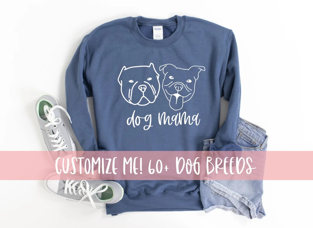 Dog Mom Sweatshirt Dog Sweatshirt Dog Mom Shirt Dog Mom - Etsy | Etsy (US)