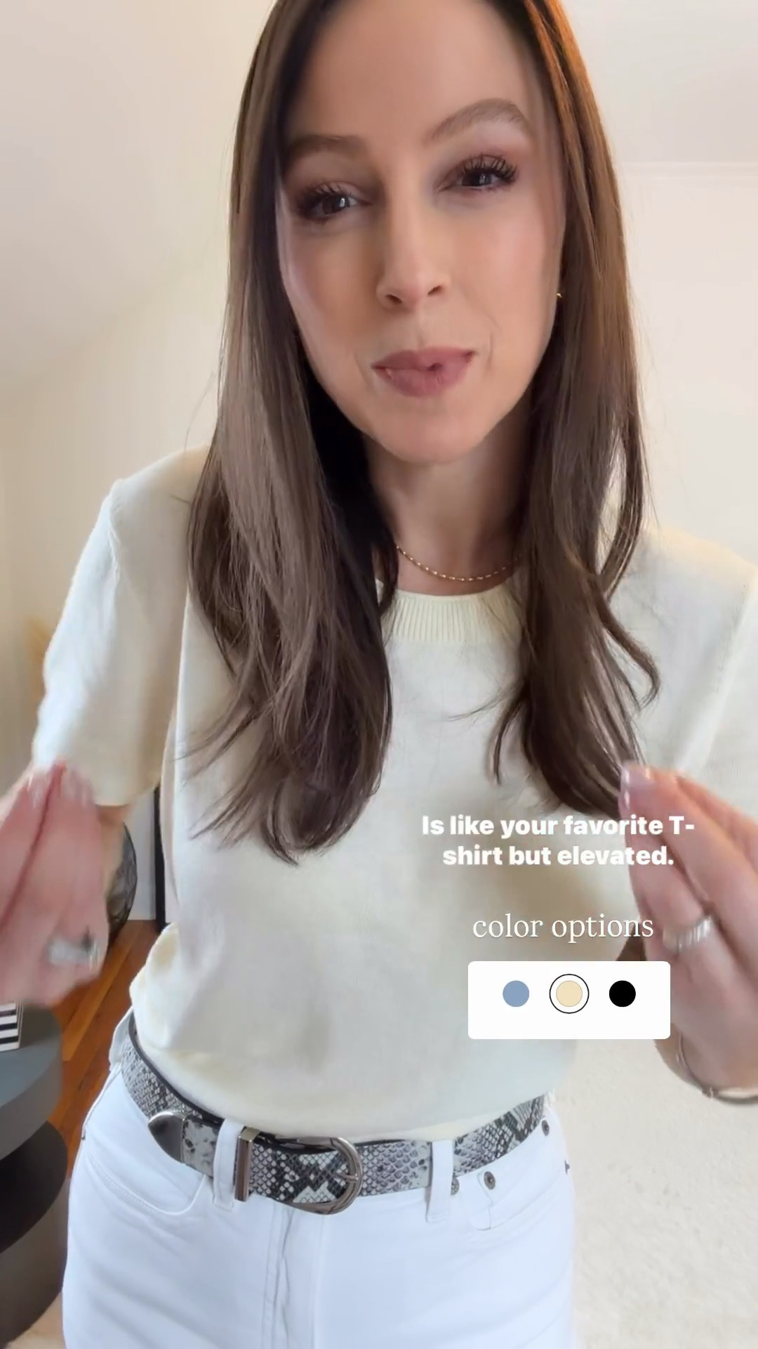 Did my true size small as the fit is a bit oversized - and meant to be! Also linked to my other favorite spring staples from Quince!

@onequince #quincepartner

#LTKOver40 #LTKSeasonal