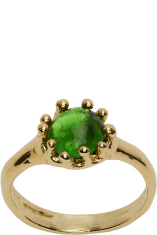 Gold Lush Ring | SSENSE