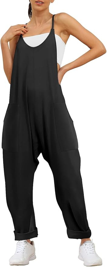 AUTOMET Jumpsuits for Women Casual Summer Outfits Rompers Comfy Y2k Loose Baggy Trendy Overalls J... | Amazon (US)