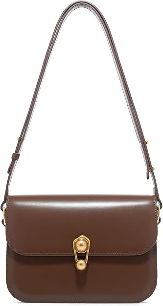 LA'FESTIN Leather Purse Small Bags For Women: Black Shoulder Handbags Crossbody Bag | Amazon (US)